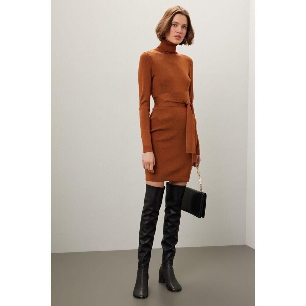 Toccin Sofia Racer Mini Dress 🧡